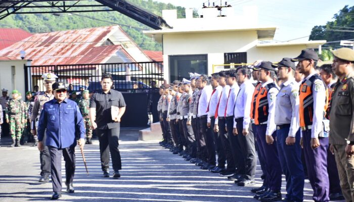 Wali Kota Gorontalo Pimpin Apel Siaga Pengamanan Idulfitri 1445 H