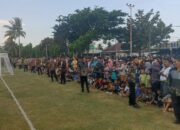 Warga Antusias Tunggu Presiden Jokowi di Lapangan Kompi Liluwo