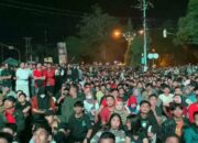 Nobar Timnas U23, Ribuan Warga Gorontalo Padati Simpang 4 JDS – Andalas