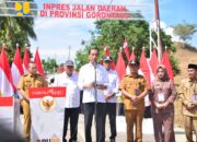 Presiden Jokowi Resmikan Inpres Jalan Daerah di Gorontalo