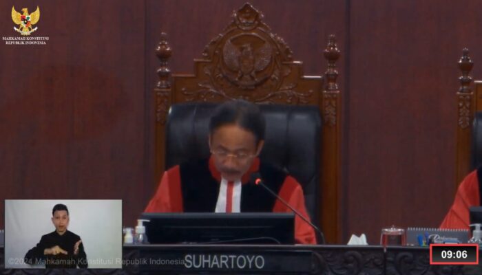 Sengketa Pilpres, MK Tolak Seluruh Gugatan Paslon 01 dan 03