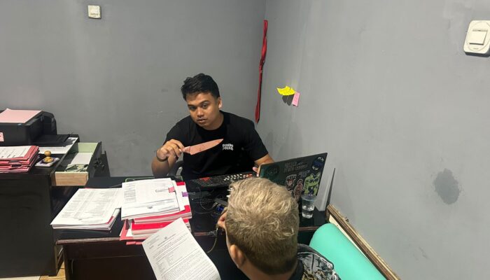 Miris! Anak Tikam Ayah Pakai Pisau Dapur di Gorontalo
