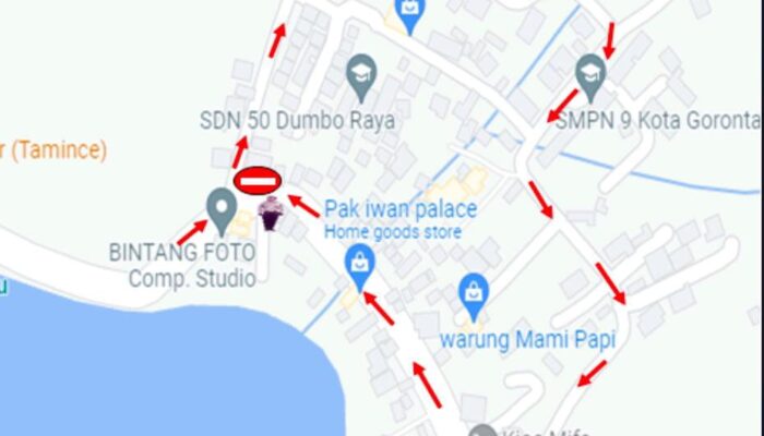 Perayaan Ketupat, Polresta Gorontalo Kota Lakukan Rekayasa Jalan di Dua Lokasi