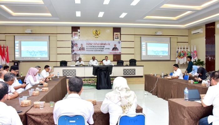 Transformasi Pelayanan Publik, Pemprov Gorontalo Bentuk Tim Koordinasi SPBE