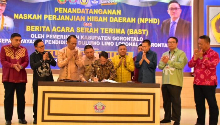 Pemkab Gorontalo serahkan Hibah Tanah ke YPDLP