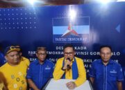 Marten Taha Daftar Penjaringan Cagub Gorontalo di Partai Demokrat