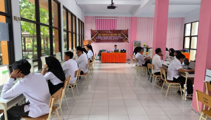 184 Calon PPK Pilkada Kota Gorontalo Jalani Ujian Tertulis