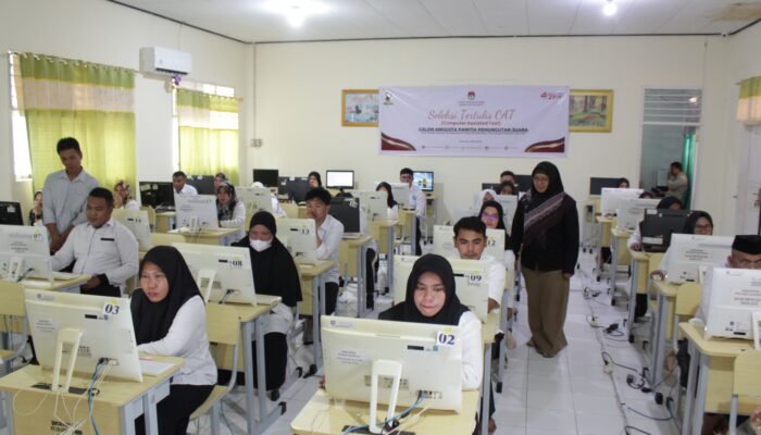 Calon PPS Pilkada Pohuwato Mulai Ujian Tertulis Metode CAT