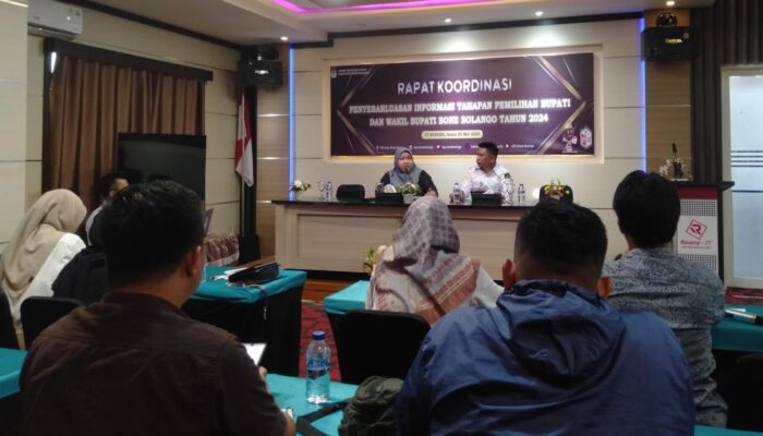KPU Bone Bolango Perkuat Peran Media Informasikan Tahapan Pilkada