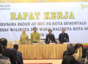 KPU Kota Gorontalo Raker Bersama PPK dan PPS