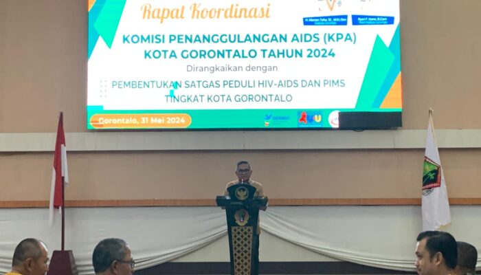 Gelar Rakor KPA, Pemkot Gorontalo Fokus Capai Three Zero HIV-AIDS