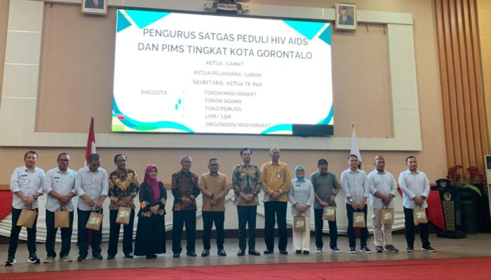 Pemkot Gorontalo Bentuk Satgas Peduli HIV-AIDS dan IMS