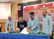 Penyebarluasan Informasi Pilkada 2024, KPU Kabgor Jalin Kerja Sama Dengan Media
