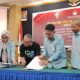Penandatanganan kerja sama media dan KPU Kabupaten Gorontalo(Ft.Dulohup.id)