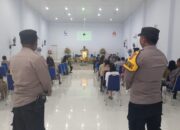 Polresta Gorontalo Kota Lakukan Pengamanan Ibadah Kenaikan Isa Almasih