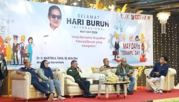 Marten Taha ajak Buruh Tingkatkan Kompetensi dan Daya Saing