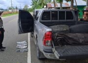 Polres Gorontalo Ciduk Mobil Pelat Merah Angkut Ribuan Liter Miras
