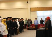Lantik Anggota PPK, KPU Bone Bolango Tekankan Netralitas