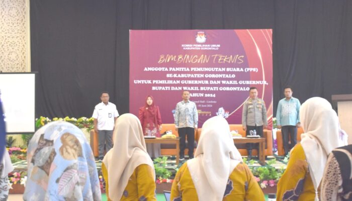 KPU Kabupaten Gorontalo Gelar Bimtek untuk PPS