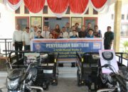 Pemda Pohuwato Terima Dua Viar Pengangkut Sampah dari Indomaret