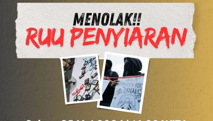Menentang Pembungkaman Pers! Jurnalis Gorontalo Tolak Pasal Bermasalah RUU Penyiaran