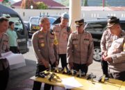 Kapolresta Gorontalo Kota Cek Kelayakan Penggunaan Senjata Api
