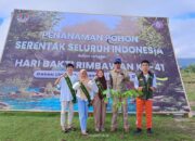 Kementerian LHK Tanam 400 Bibit Pohon di Sempadan Danau Limboto