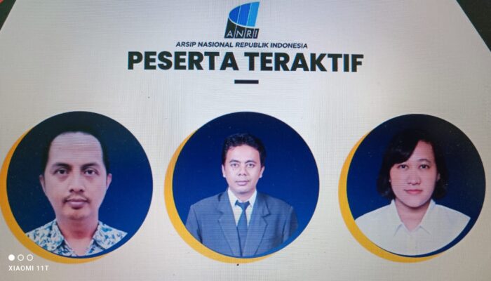 Tendik UNG Raih Predikat Peserta Diklat ANRI Teraktif