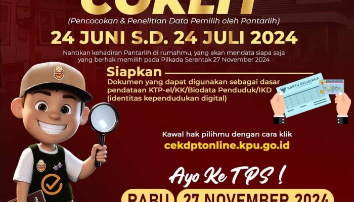 KPU Gorontalo ajak Warga Suskeskan Coklit Data Pemilih Pilkada 2024