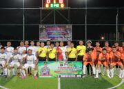 Jelang HUT Bhayangkara Ke-78, Polresta Gotontalo Kota Gelar Turnamen Mini Soccer 