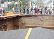 Jalan di Desa Monano Putus, Akses Gorontalo-Bolsel Tak Bisa Dilalui Kendaraan
