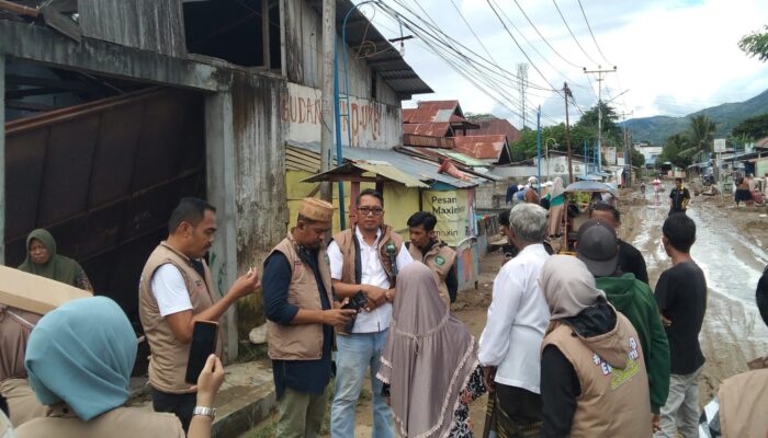 REPNAS Bantu Korban Banjir di Kelurahan Tenilo dan Bugis