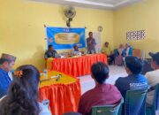 Mahasiswa KKN Lingkar Tambang UNG Sosialisasi Peningkatan Kualitas Masyarakat Tani