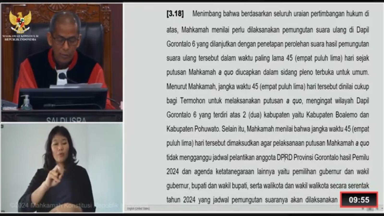 PSU Pileg Gorontalo