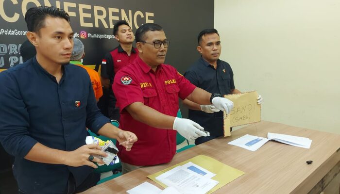 Polda Gorontalo Tangkap Seorang Pemuda atas Kepemilikan Narkoba