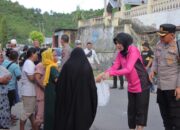 Kapolresta Gorontalo Kota Pastikan Warga Terdampak Banjir Tak Kelaparan