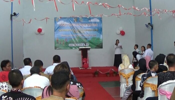 Family Development Session, LPKA Gorontalo Bangun Keakraban Anak dan Orang Tua