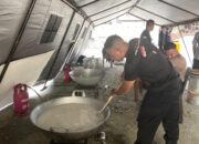 Polda Gorontalo Buka Dapur Umum untuk Korban Banjir