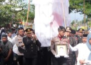 Kapolresta Gorontalo Kota Pimpin Upacara Pemakaman Bripka Amirullah