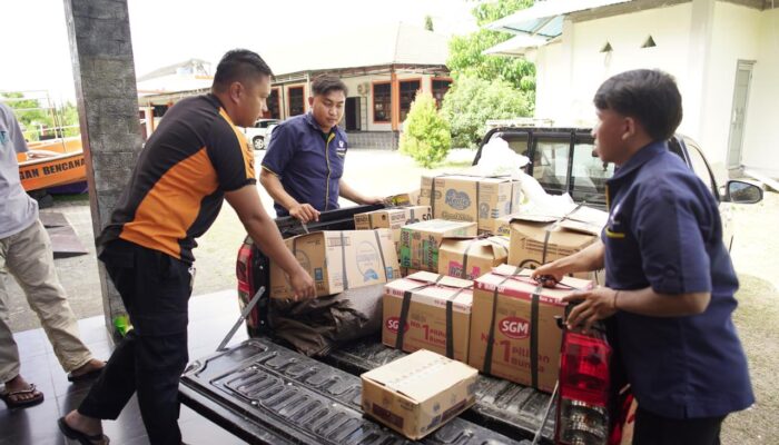 PIPEBI Gorontalo Beri Bantuan Sembako untuk Korban Banjir