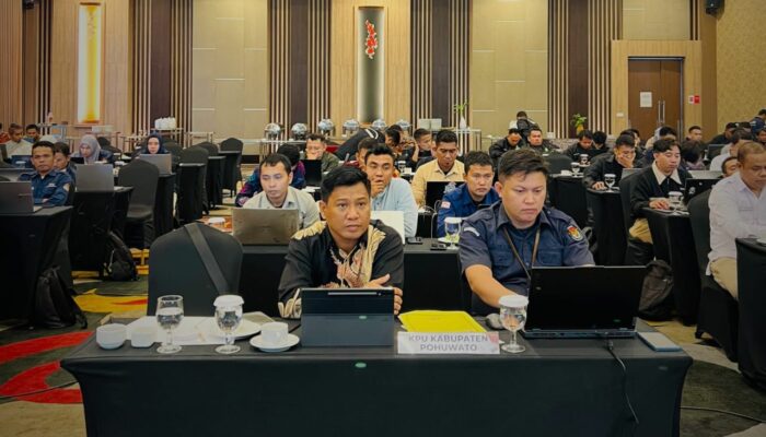 KPU Pohuwato Ikut Bimtek DPHP dan Persiapan Penetapan DPS Pilkada