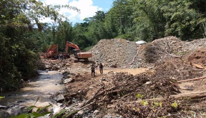 Tim Gabungan Ringkus Penambang Emas Ilegal Gunakan Alat Berat di Gorontalo