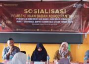 KPU Gorontalo Utara Sosialisasi Pembentukan Petugas Pantarlih Pilkada