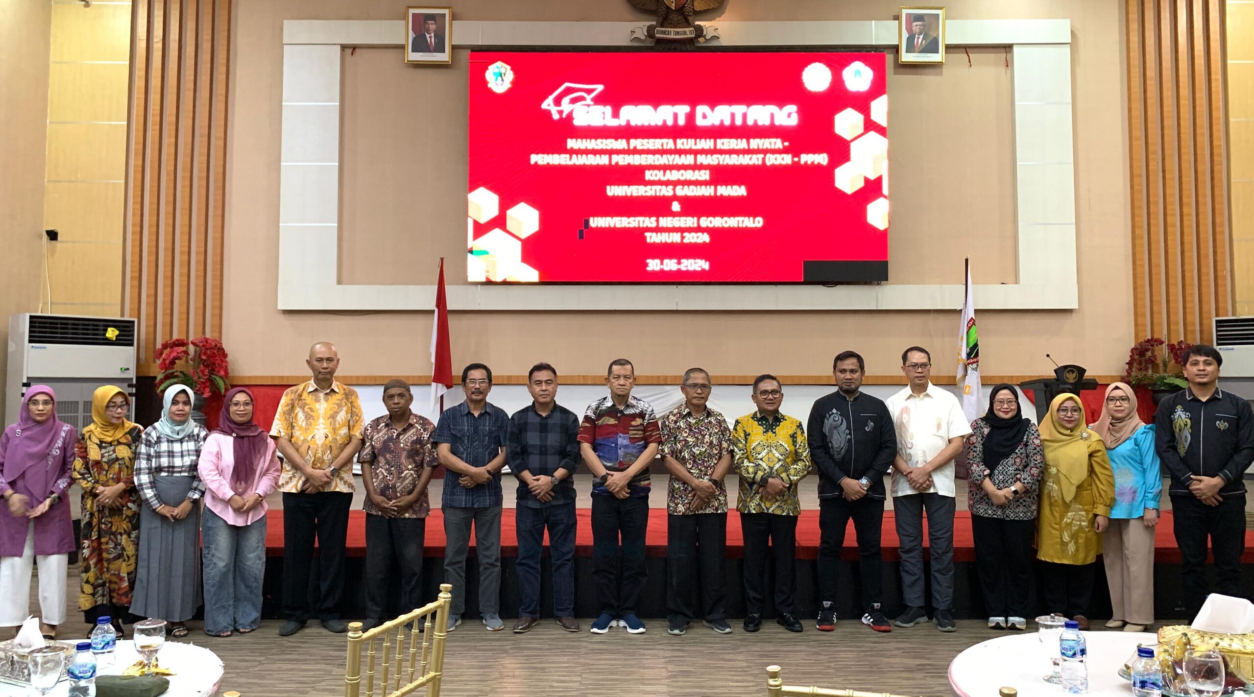 Pemkot Sambut Mahasiswa KKN UNG dan UGM