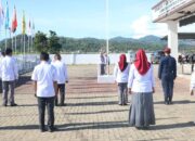 Tahapan Pilkada Semakin Padat, Staf KPU Gorut Diminta Jaga Kesehatan