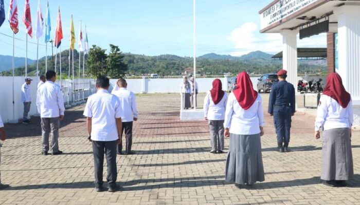 Tahapan Pilkada Semakin Padat, Staf KPU Gorut Diminta Jaga Kesehatan