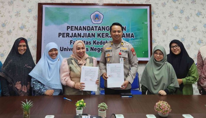 Fakultas Kedokteran UNG dan RS Bhayangkara Polda Gorontalo Jalin Kerja Sama