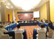 KPU Kota Gorontalo Rakor Persiapan Pendaftaran Bapaslon Pilwako