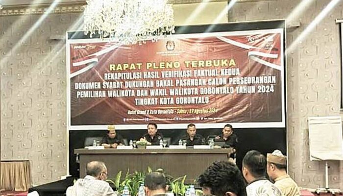 2 Pasangan Perseorangan Penuhi Syarat Dukungan di Pilwako Gorontalo
