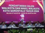 Hari Pertama Pendaftaran, KPU Kota Gorontalo Terima 2 Kandidat Pilwako 